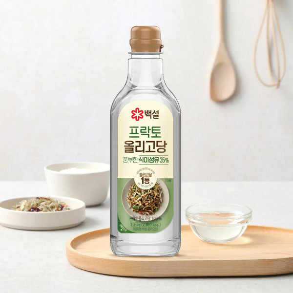 CJ 백설 프락토 올리고당 1.2Kg CJ Beksul Cooking Syrup Oligodang 1.2Kg