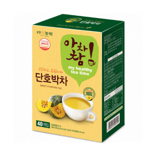 [세일] 다농원 단호박차 17g*40 DNW Sweet Pumkin Tea 17g*40