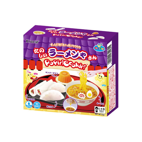 크라시에 팝핀쿠킨(젤리만들기) 라면 32g Kracie Popin Cookin' Ramenyasan 32g