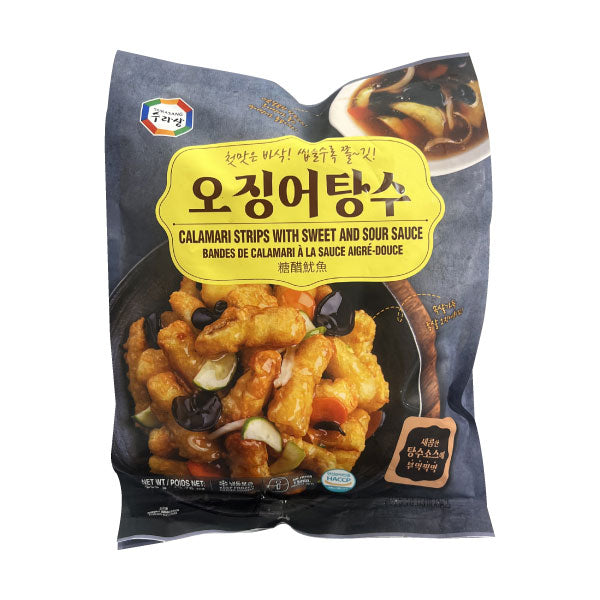 수라상 오징어 탕수육 390g SRS Squid Stick w/Sour Sauce 390g