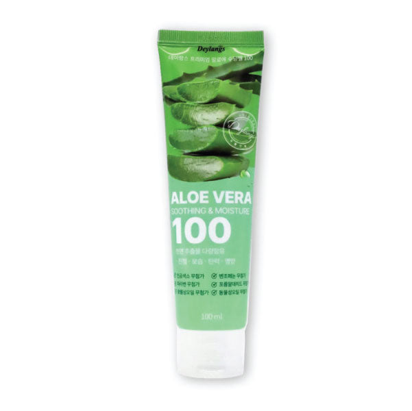 [데이랑스] 알로에 수딩젤 튜브 100ml Deylangs Aloe Soothing Gel Tube 100ml