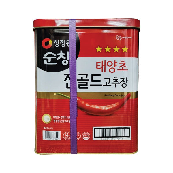 [대용량준비 1-2일소요] 청정원 순창 진골드 고추장 벌크 14KG CJO Jin Gold Red Pepper Paste Bulk 14KG