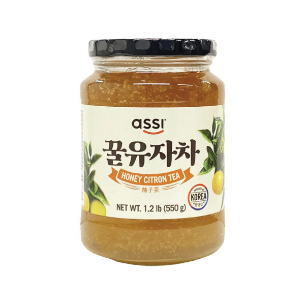 아씨 꿀 유자차 550g Assi Honey Citron Tea 550g