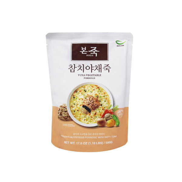 [세일] 본죽 참치야채죽 500g BJ Tuna and Vegetable Juk 500g