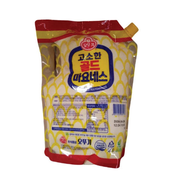 [대용량준비 1-2일소요] 오뚜기 골드 마요네즈 스파우트팩 3.2kg OTG Gold Mayonnaise 3.2kg