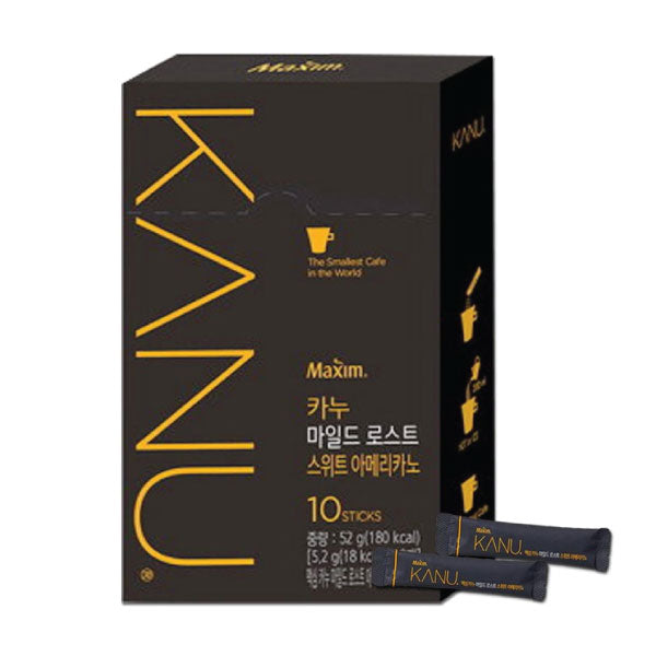 동서 맥심 카누 마일드 스위트 5.2g*10P DS Kanu Sweet Americano 5.2g*10P