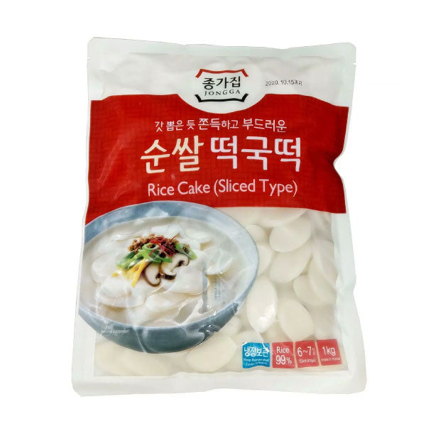 종가집 순쌀 떡국떡 1kg JG Sliced Rice Cake 1kg