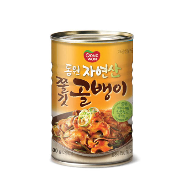 [1월세일] 동원 쫄깃한 골뱅이 캔 400g Dongwon Chewy Sea Snails 400g