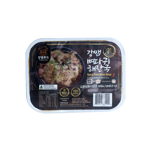 강쌤푸드 뼈해장국 1kg Spicy Pork Bone Soup 1kg