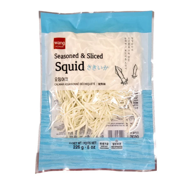 왕 오징어채 226g Wang Seasoned & Sliced Squid 226g