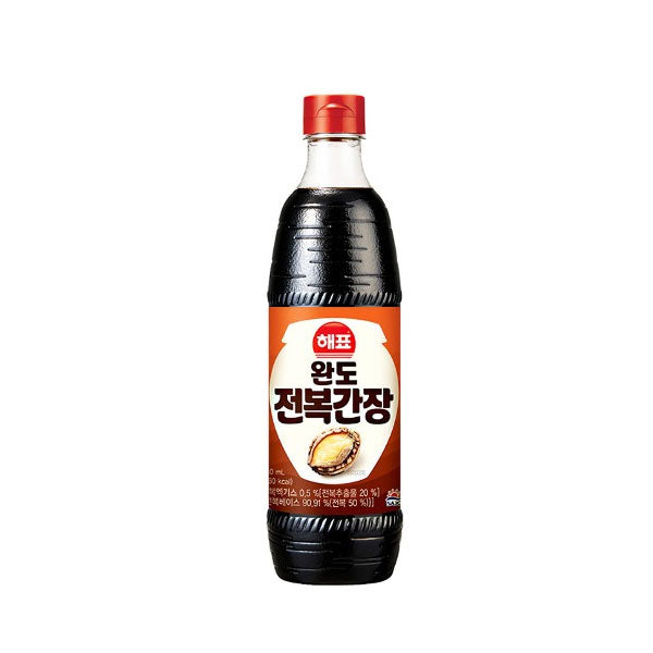 해표 완도 전복간장 840ml Soy Sauce [Wando Abalone] 840ml