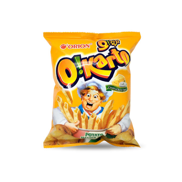 오리온 오감자 오리지널 50g ORI O! Karto Snack Original 50g