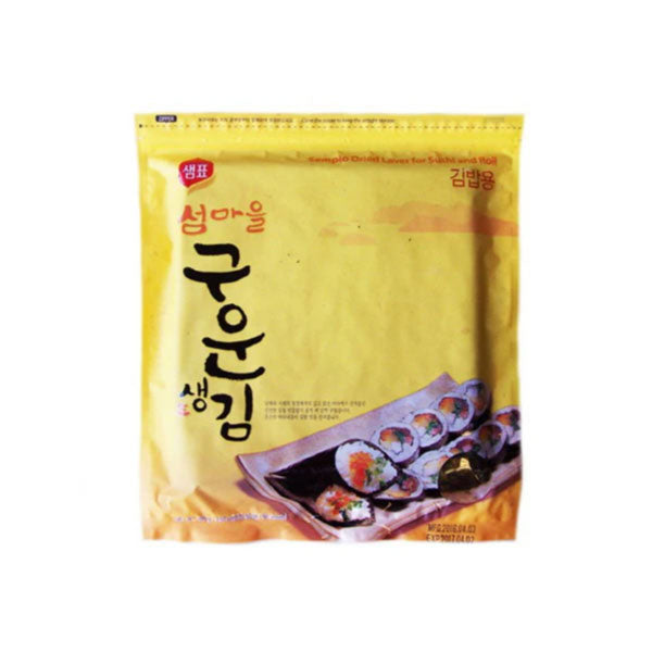 샘표 섬마을 구운생김 (김밥용) 50매 SP Dried Seaweed for Sushi & Roll 50Sheets