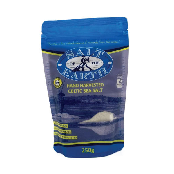 프랑스 셀틱 고운 소금 250g Salt Earth Fine Celtic Sea Salt 250g