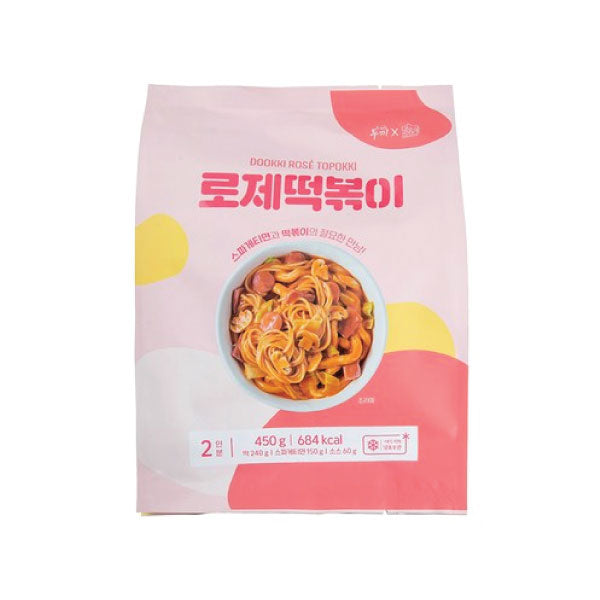 두끼 로제 떡볶이 450g Dookki Rose Tteokbokki rice cake 450g