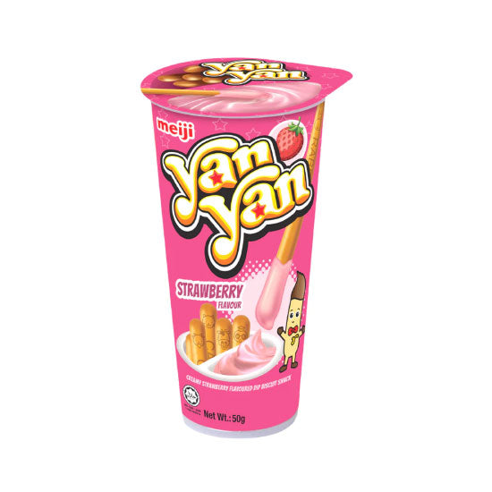 메이지 얀얀 딸기맛 50g Meiji Yanyan Strawberry 50g