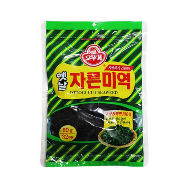 오뚜기 자른 미역 80g OTG Cutted Dried Seaweed 80g