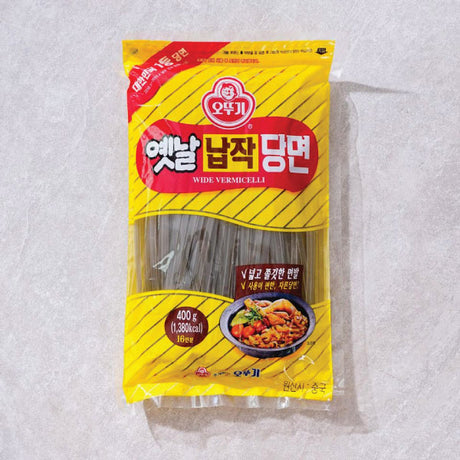 [세일] 오뚜기 옛날 납작 당면 400g OTG Wide Potato Glass Noodle 400g