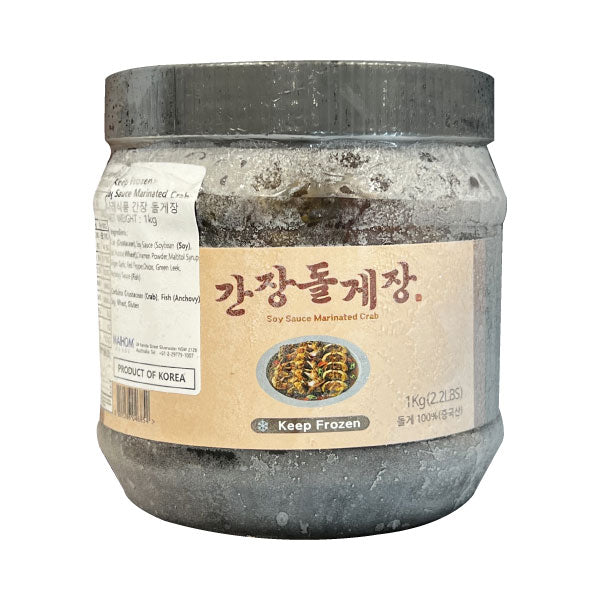 좋은바다 나래식품 간장게장 1kg Happy Ocean Narae Soy Sauce Crab 1kg