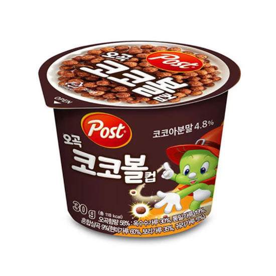 동서 오곡 코코볼 컵 30g DS Five Grains Cocoball Cup 30g