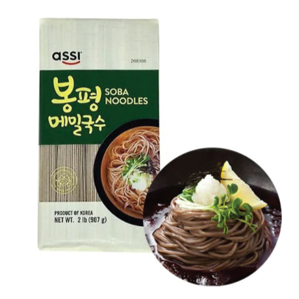 아씨 봉평 메밀국수 907g Assi Buckwheat Soba Noodle 907g