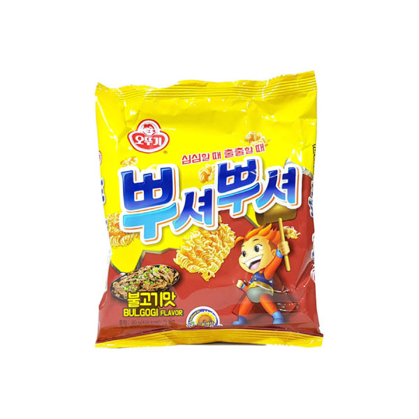 오뚜기 뿌셔뿌셔 [불고기맛] 90g OTG PpuSyeoPpuSyeo [Bulgogi] 90g