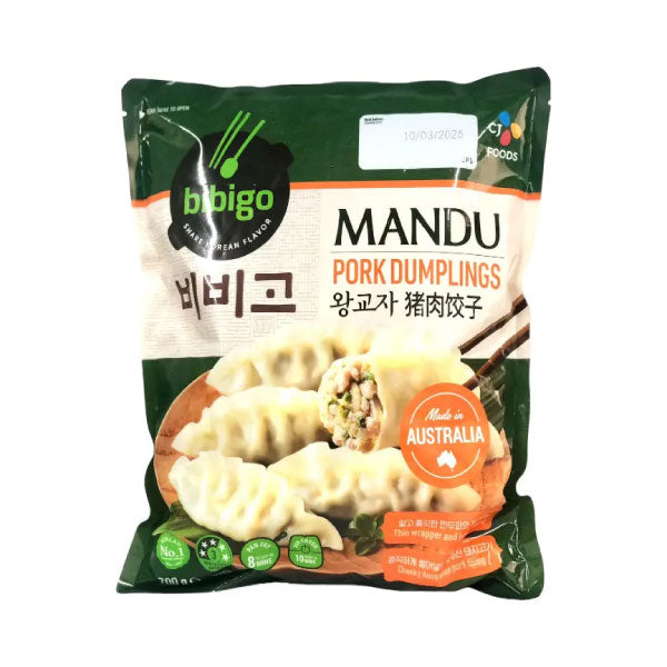 CJ 비비고 포크 왕교자 700g CJ Bibigo Pork BBQ Dumplings 700g