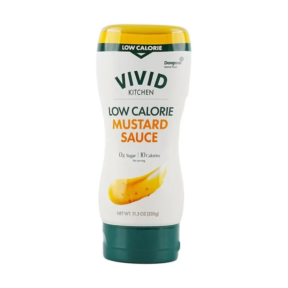 비비드 제로슈가 머스타드 소스 320g Vivid Kitchen Zero Sugar Mustard Sauce 320g