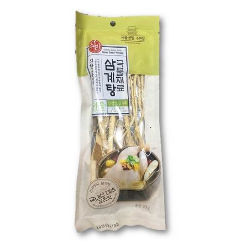 수빈 삼계탕 재료 [연두] 70g SB Samgyetang Material 70g