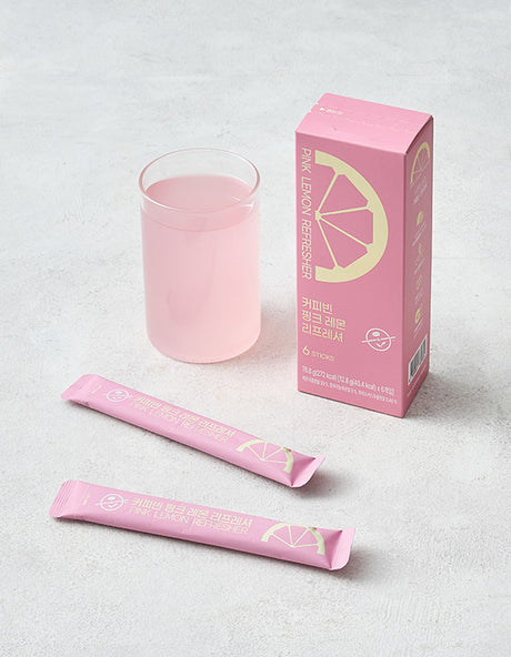 커피빈 핑크레몬 리프레셔 12.8g*20 Coffee Bean Pink Lemon Refresher Tea Stick 12.8g*20