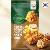 CJ 비비고 포테이토 핫도그 400g CJ Bibigo Potato Corndog 400g