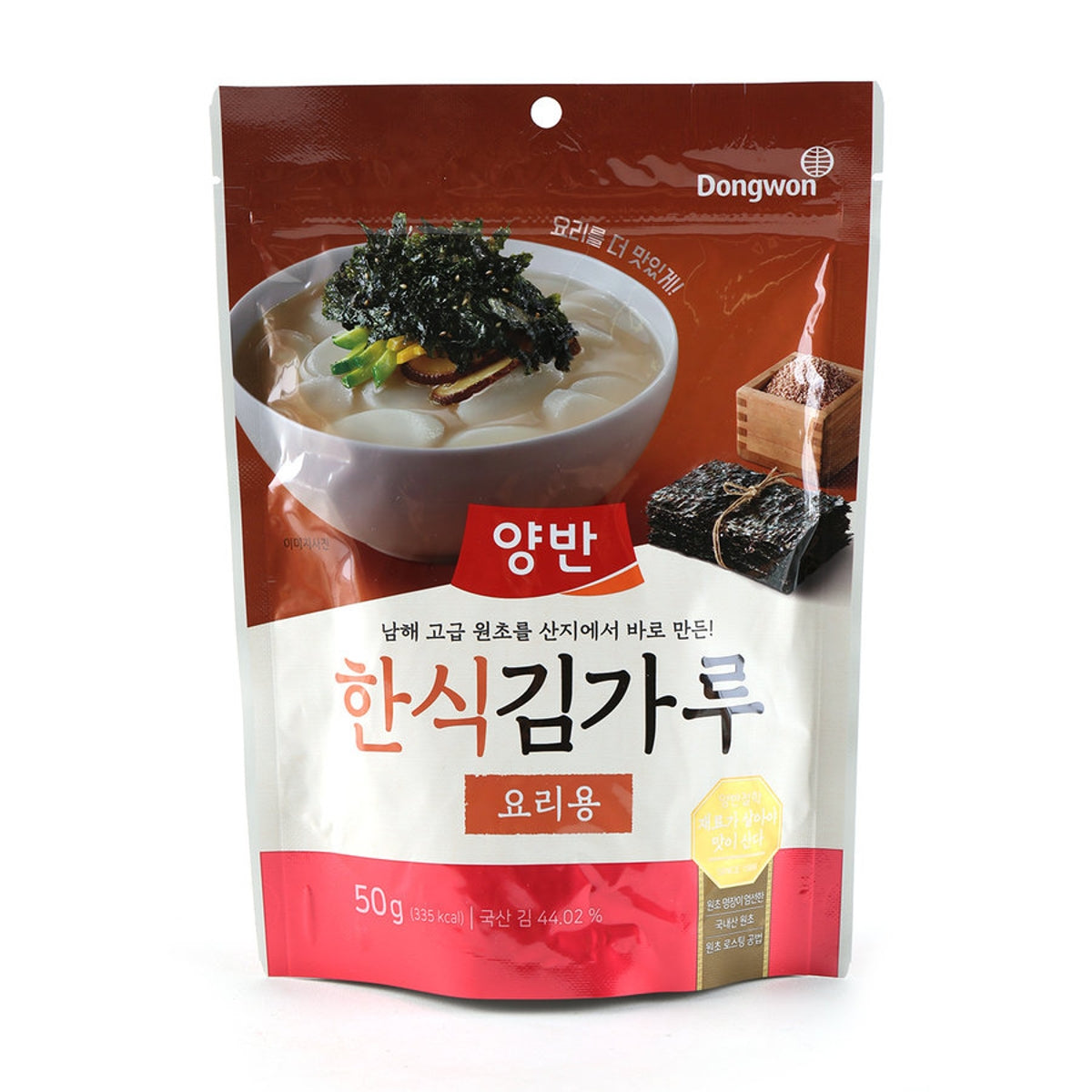 동원 양반 한식 김가루 (김자반) 50g DW Premium Seasoned Laver Flake 50g
