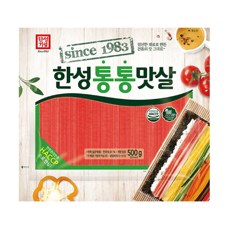 한성 통통맛살 500g HS Imitation Crab Meat 500g