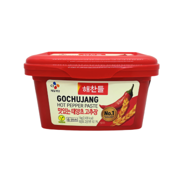 CJ 해찬들 맛있는 태양초 고추장 1kg CJ Tasty Hot Pepper Paste 1kg