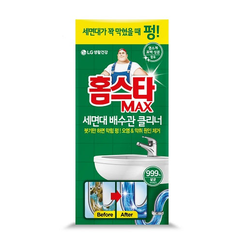 LG 홈스타 맥스 세면대 배수관 클리너 230ml LG Homestar Max Sink Drain Cleaner 230ml