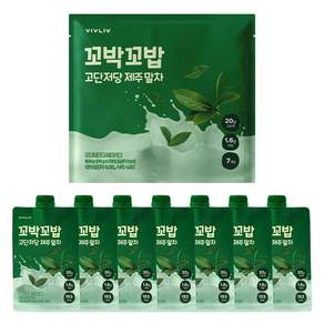 꼬밥꼬밥 고단저당 [제주말차] 40g*7 Kkobak Kkobab Hpls Jeju Matcha 40g*7