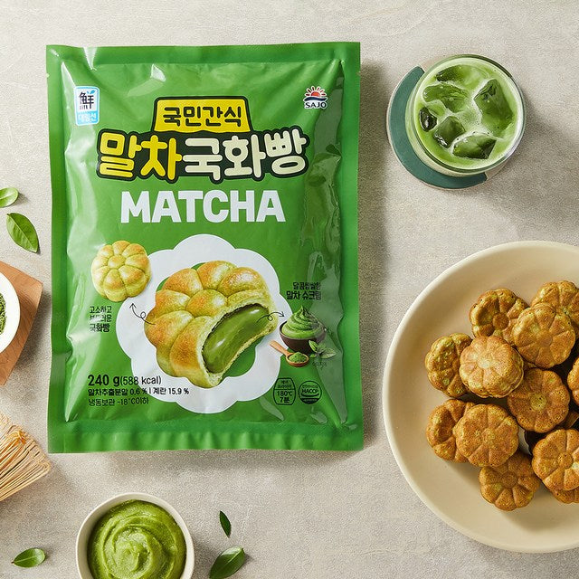 대림 말차 국화빵 240g DL Matcah Bun 240g