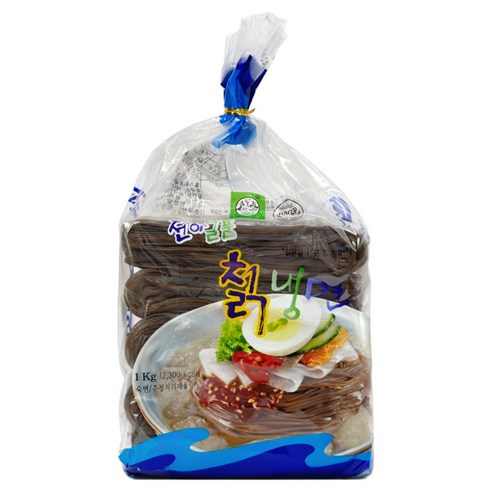 송학 천하일품 칡냉면 1kg SH Frozen Arrowroot Noodle 1kg