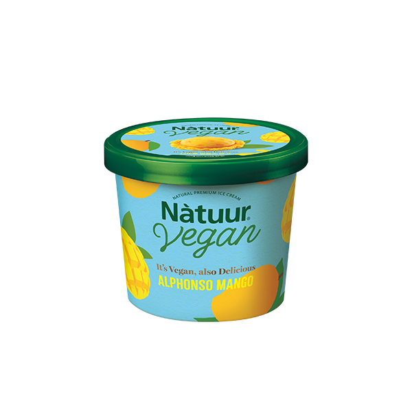 나뚜루 알폰소 망고컵 100ml NTR Ice Cream Vegan-Alphonso Mango Cup 100ml