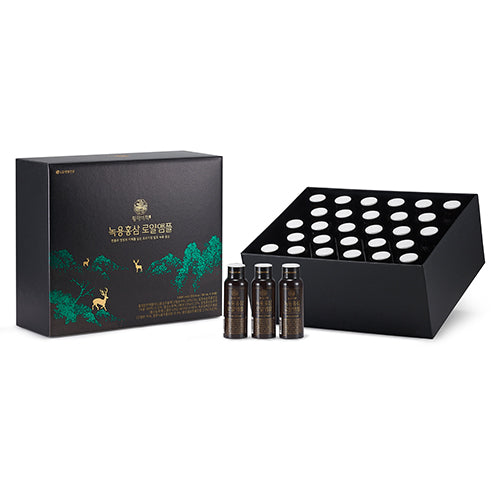 [20박스 한정] LG 리튠 황제비책 녹용홍삼 앰플 20ml*28 LG Retune Whangje Secret Deer Antler Amples 20ml*28ea