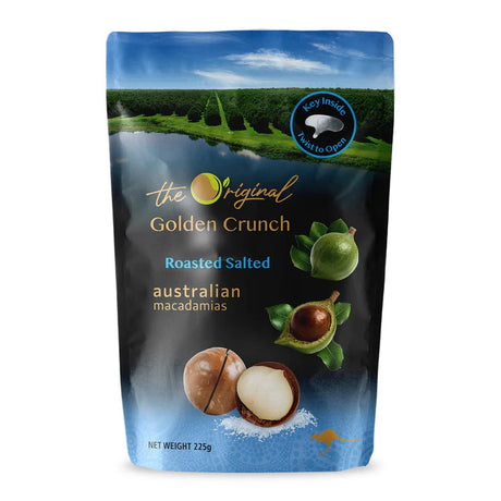 골든그런키 마카다미아 [솔티드] 225g Golden Crunch Macadamias [Roasted Salted]