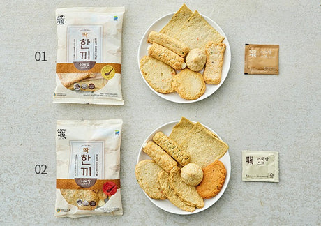 [묶음세일] 삼진 딱한끼 어묵탕 2종 [순한맛+매운맛] 300g*2 SJN Fish Cake Soup [Mild+Spicy] 300g*2