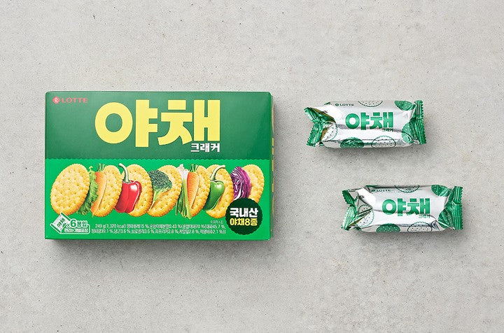 롯데 야채크래커 249g LT Vegetable Cracker 249g