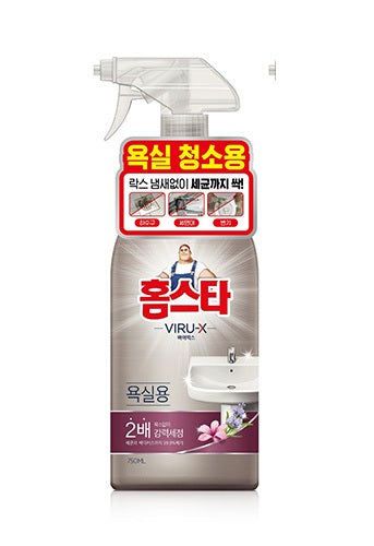 LG 홈스타 바이럭스 욕실용 강력세정 750ml LG Homestar Byrox Powerful Bathroom Cleaner 750ml