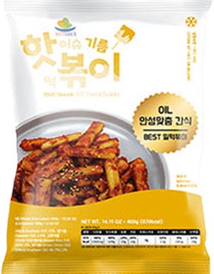 핫이슈 기름 떡볶이 400g HIS Stir-fried Toppoki 400g