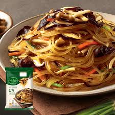 CJ 비비고 버섯 잡채 (2팩입) 590g CJ Bibigo Japchae with Mishroom 590g