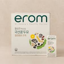 황성주 두유 국산콩 검은콩 17곡 190ml*16 ERM Dr Hwang's Mixed 17 Grains&Black Bean Soy Drink