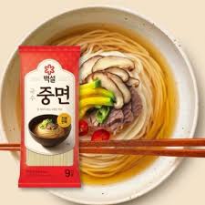 CJ 백설 제일 중면 900g CJ Korean style Noodles 900g