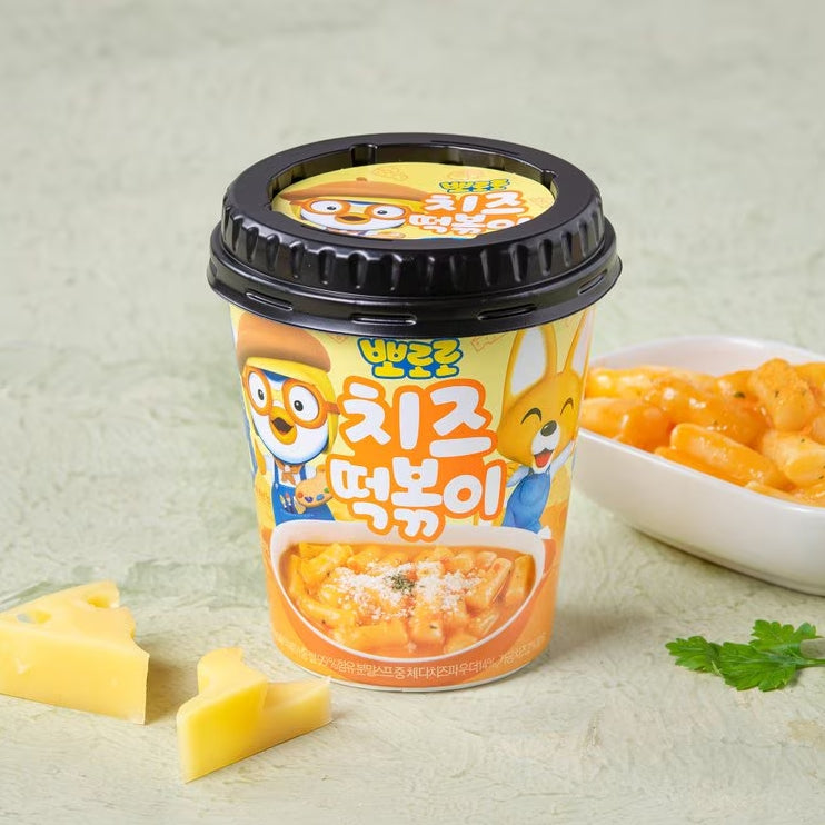 그루나무 뽀로로 컵볶이 [치즈] 110g GNM Pororo Tteokbokki Cup [Cheese] 110g