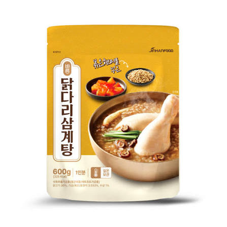 진한 바른 닭다리 삼계탕 500g JH Chicken Leg Samgyetang 500g